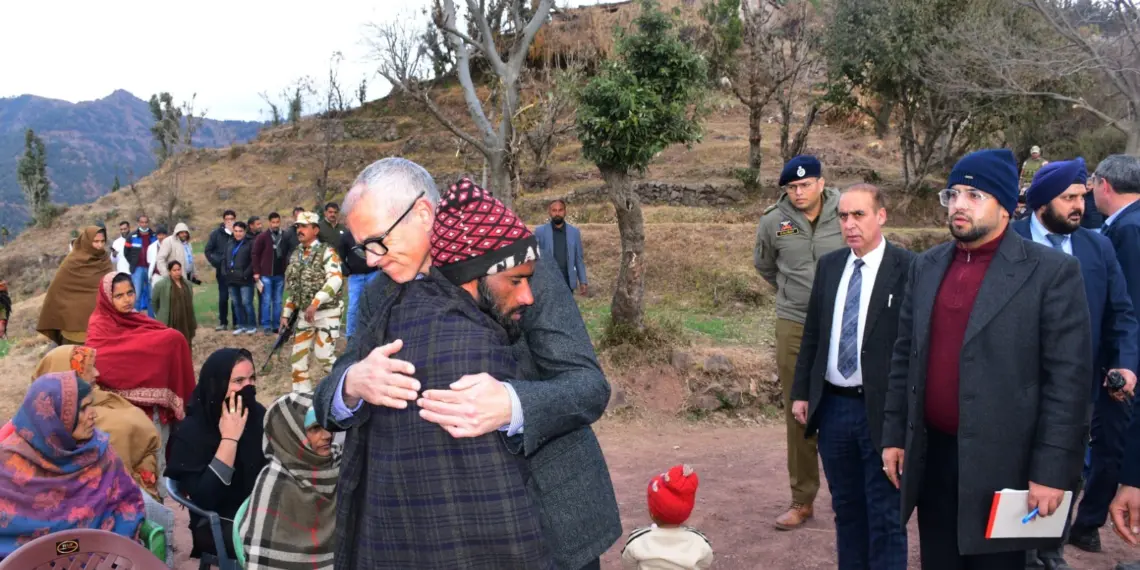 CM Omar Abdullah visits grieving Badhaal families, promises justice and support