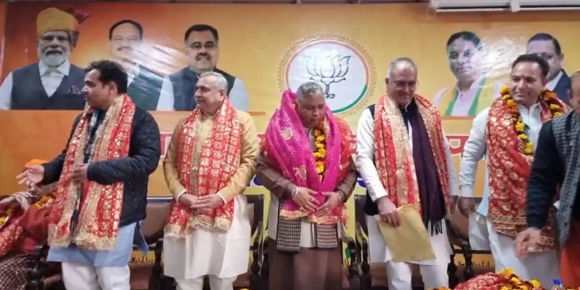 BJP Extends Heartfelt Congratulations on Key Appointments, Sat Sharma (CA) as J&K Party President