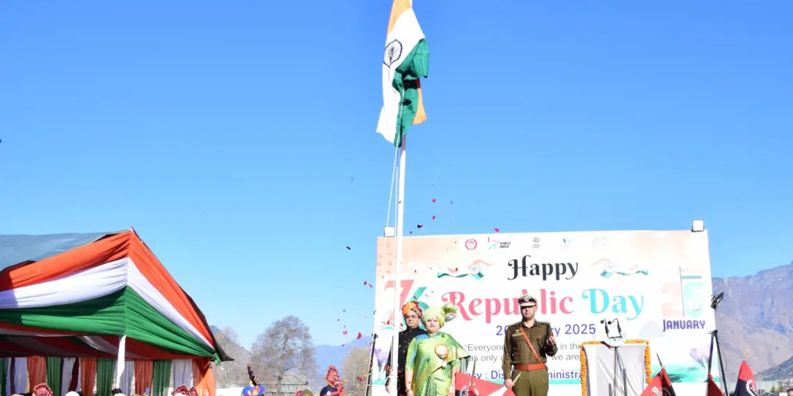 Patriotic fervor, gaiety mark 76th Republic Day celebrations across Jammu Division