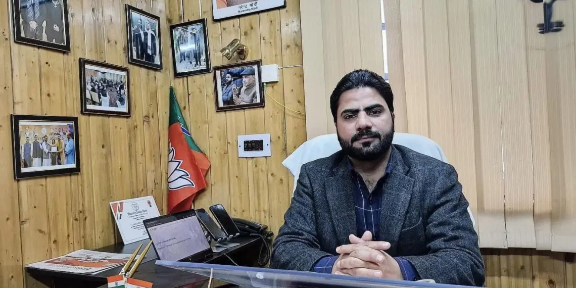 BJP Media Incharge Kashmir Sajid Yousuf Shah greets people on Shab-e-Baraat