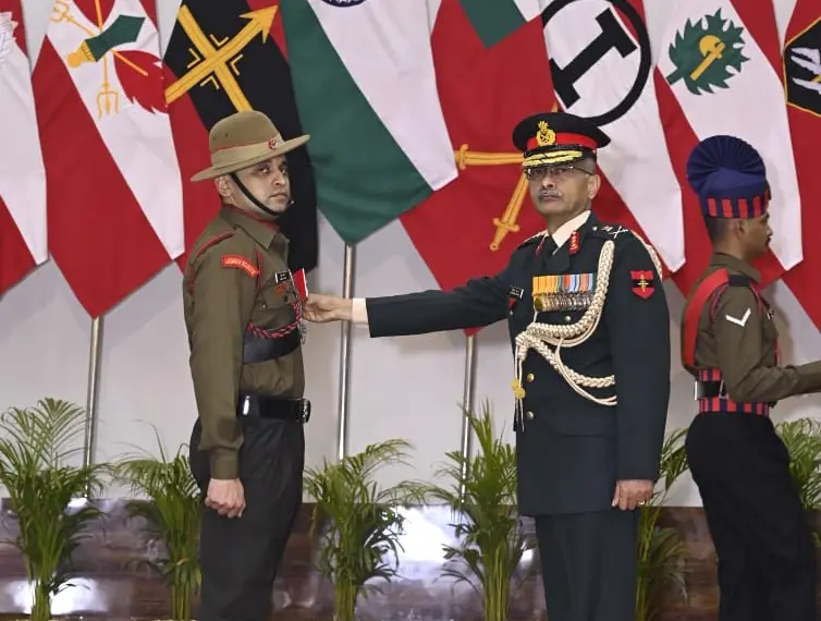 NORTHERN COMMAND INVESTITURE CEREMONY AT MATHURA ON 12 FEB 2025