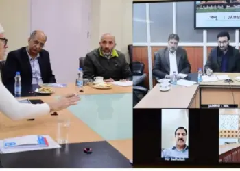 MLA Karnah Javed Mirchal Raises Key Developmental Issues in Video Conference with CM Omar Abdullah