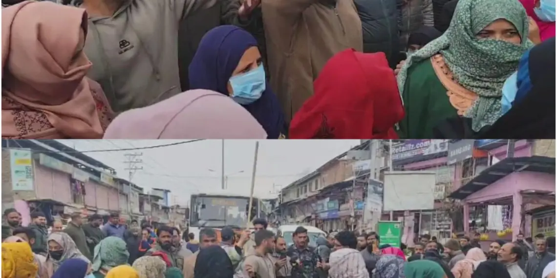 ماگام میں پینے کے پانی کی قلت لوگ سراپا احتجاج