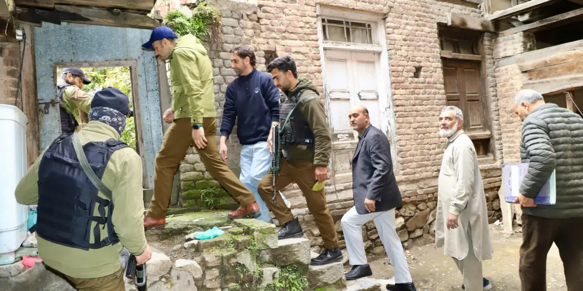 Srinagar Police Intensify Raids to Crack Down on Banned Organizations