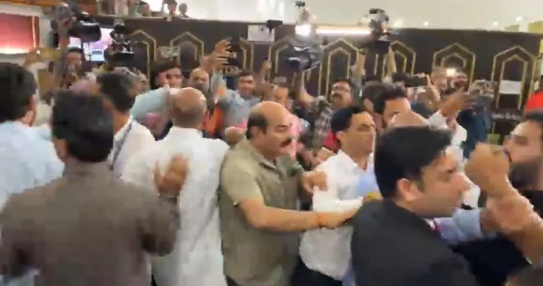 JK Assembly Turns into Wrestling Arena as MLAs Clash