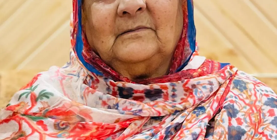 Gulham Nabi Azad & Salman Nizami express condolence on passing of Wazira Khan grandmother of Maroof Khan