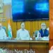 LG Sinha Joins High-Level Security Meet Chaired by Amit Shah