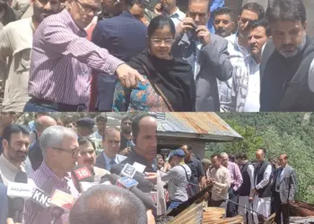 Omar Abdullah Assures Swift Relief, Development During Visit to Shelling-Hit Karnah