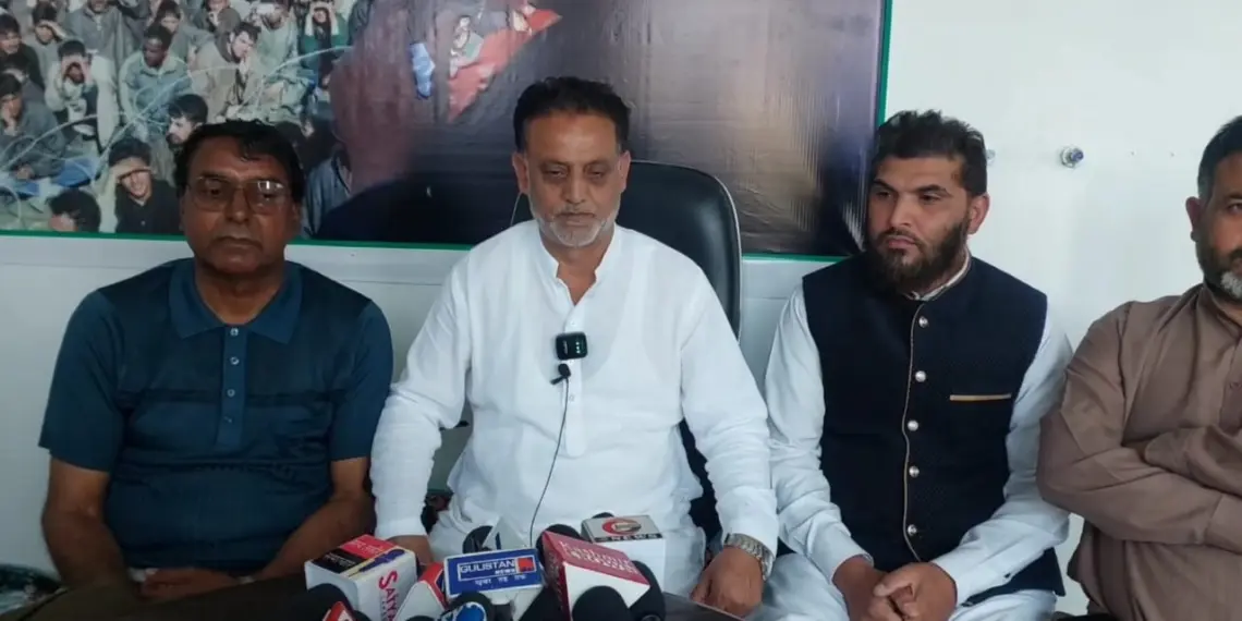 PDP Unit Bandipora Holds Press Conference, Emphasizes Unified Approach for Development in Sonawari