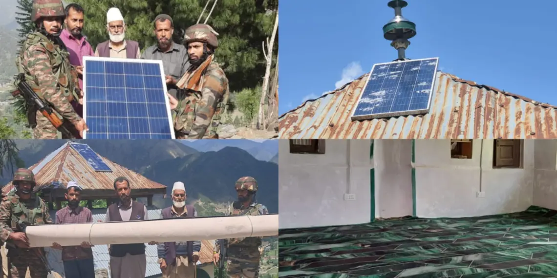 Army Rebuilds Damaged Mosque in Karnah, Rekindles Hope After Pakistani Shelling