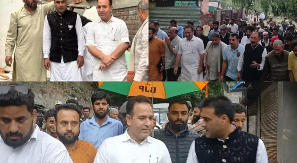 Statehood Is Parliament’s Call, Not NC or PDP: Sunil Sharma During Visit to Shelling-Hit Karnah