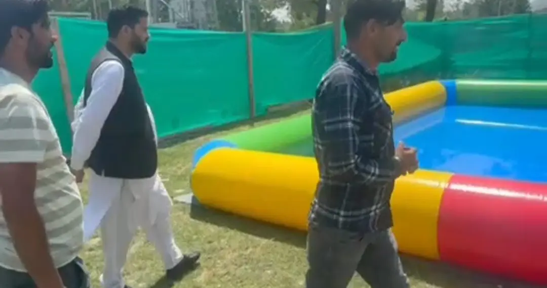 Er Aijaz Hussain Inaugurates Amusement Park at Zafraan Colony, Lalchowk Ahead of Eid