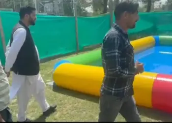 Er Aijaz Hussain Inaugurates Amusement Park at Zafraan Colony, Lalchowk Ahead of Eid