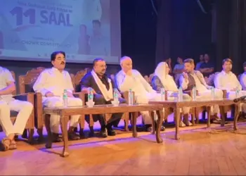 BJP Lalchowk Constituency Holds Grand Convention at Tagore Hall to Celebrate 11 Years of Modi-Led Government