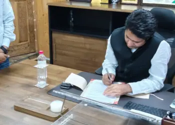 Baseer Choudhary Assumes Charge as Mission Director NHM, J&K