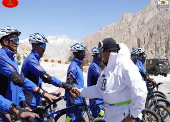 Army Flags Off High‑Altitude Cycle Expedition from Siachen to Kargil