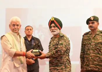 Youth are our hope for a brighter future: LG Sinha interests with NCC Cadets in Srinagar