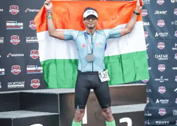 Railway Doctor Dr. B.N. Tiwari Finishes 4th Ironman Championship, Completes Gruelling Race in Frankfurt