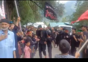 کرناہ میں عظیم الشان جلوسِ عزا، ایمان، قربانی اور اتحاد کا باوقار مظاہرہ