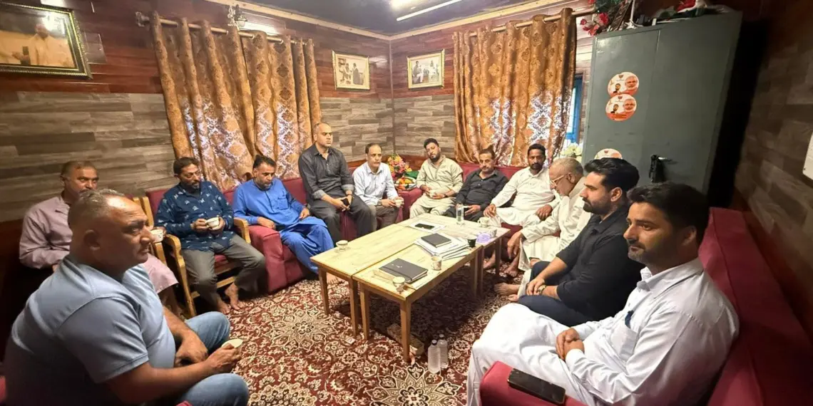 BJP Lal Chowk Unit Reviews Strategy, Calls for Stronger Booth-Level Presence