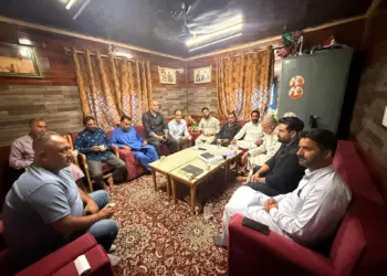 BJP Lal Chowk Unit Reviews Strategy, Calls for Stronger Booth-Level Presence