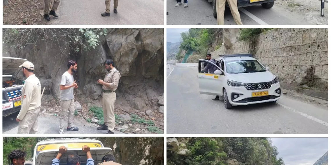 10 Vehicles Seized, 28 Blacklisted in Kishtwar Traffic Drive; 1.38 Lakh Fine Recovered