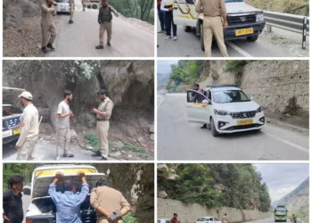 10 Vehicles Seized, 28 Blacklisted in Kishtwar Traffic Drive; 1.38 Lakh Fine Recovered