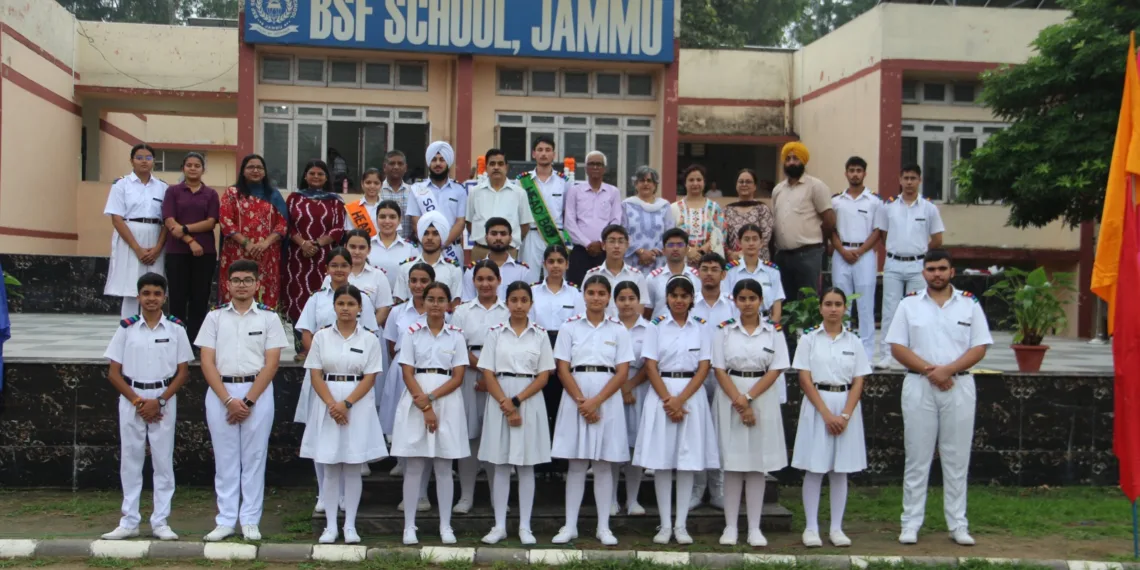BSF School Jammu Installs New Student Council for 2025–26