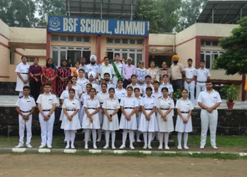 BSF School Jammu Installs New Student Council for 2025–26