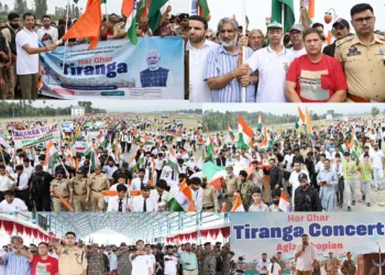 Grand Tiranga’ Rally, First ever Concert organised at Shopian*