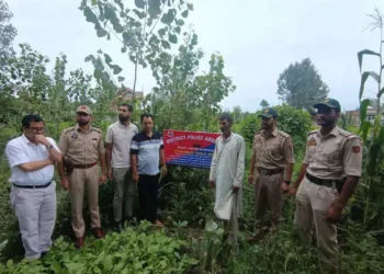 *Anantnag Police Attach Property of Active Terrorist in Bijbehara Crackdown*