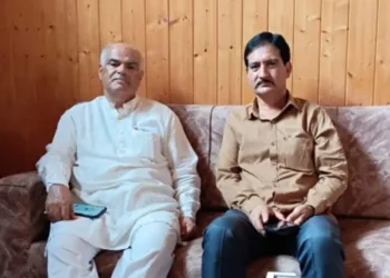 Mohammad Amin Shah meets BJP General Secretary (Org) Ashok Kaul*