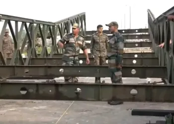 Army Undertakes Repair of Rain-Damaged Fourth Tawi Bridge in Jammu