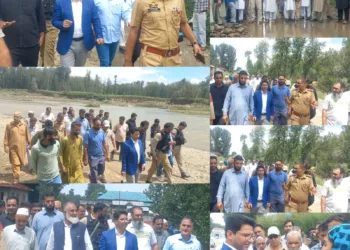 MLA Devsar Peerzada Feroz Ahmad Reviews Flood-Hit Areas in Qaimoh & Frisal, Raises Alarm Over Illegal Mining