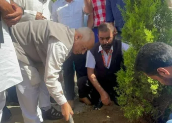 BJP organizes plantation drive under Seva Pakhwada at Bandipora