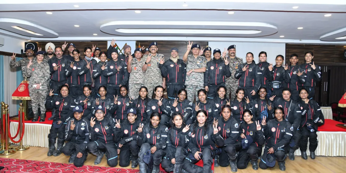 *3rd edition CRPF Women’s High Altitude Bike Expedition concludes*