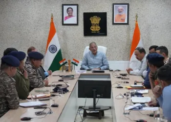 *LG Ladakh Kavinder Gupta chairs high-level meeting on Law & Order, Security Scenario in Ladakh*