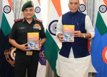 Raksha Mantri Unveils ‘Ready, Relevant and Resurgent II: Shaping a Future Ready Force’ Authored by CDS