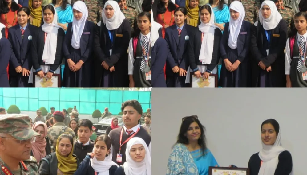 STUDENTS OF AGS WAYNE, KUPWARA FELICITATED ON THE EVE OF CHILDRENS DAY