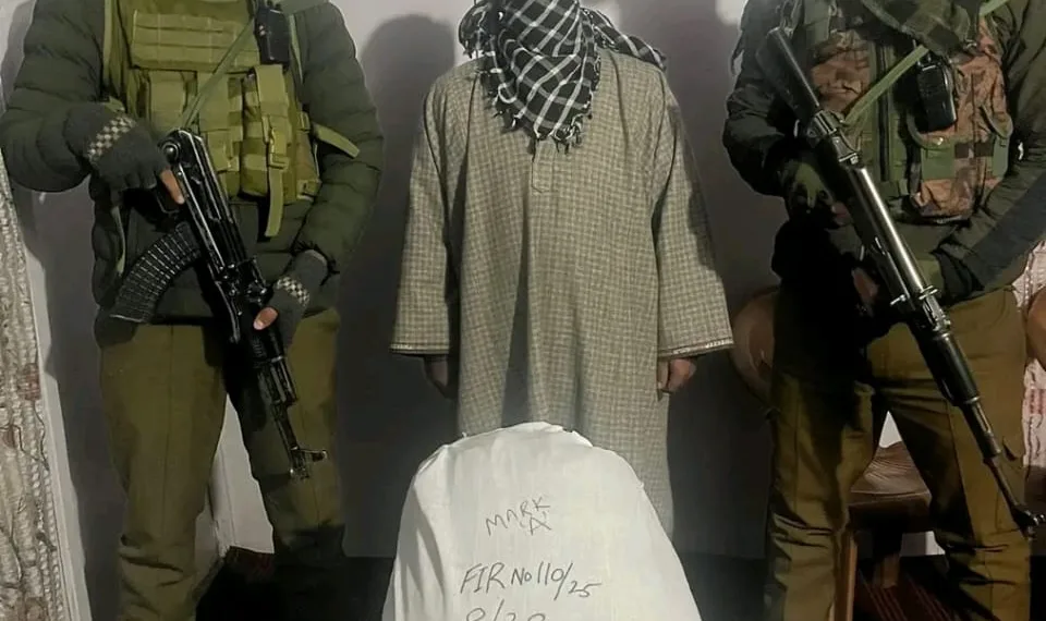 Verinag Man Held After Police Recover Over 5 Kg of Cannabis From Tin Shed