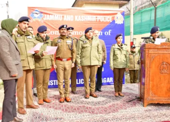 Srinagar Police Observes Constitution Day Across All Establishments