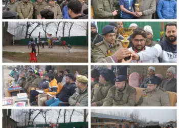 Volleyball Tournament Organised by Bandipora Police in Hajin Concludes Successfully
