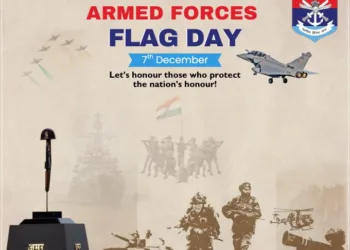 LG Sinha Pays Tribute on Armed Forces Flag Day, Appeals Public to Support Welfare Fund