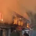 Munawarabad Blaze Guts Multiple Timber Shops, Houses Firefighting Efforts Continue