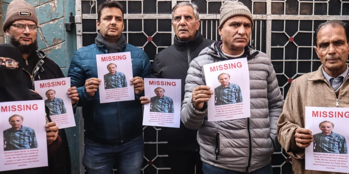 Elderly Srinagar Man Goes Missing in Delhi; Family Urges J&K Govt, LG Admin for Immediate Help