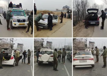 Budgam Police Intensify District-Wide Crackdown on Vehicles Without Mandatory Ownership Transfer