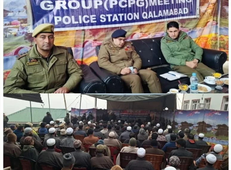 Handwara Police Holds Mega Thana Diwas Programme at Qalamabad Police Station