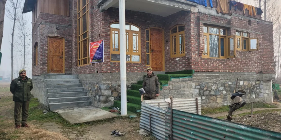 Srinagar Police Seizes ₹1.5 Cr Drug Property, Targets Narco Crime’s Financial Backbone