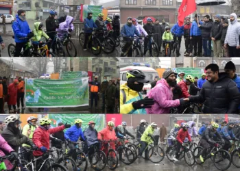 Good Governance Week-2025: DC Ganderbal flags off Cycle Rally under ‘Prashasan Gaon Ki Ore’ Campaign