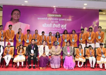 President Murmu Honours Nation’s Young Heroes with Pradhan Mantri Rashtriya Bal Puraskar